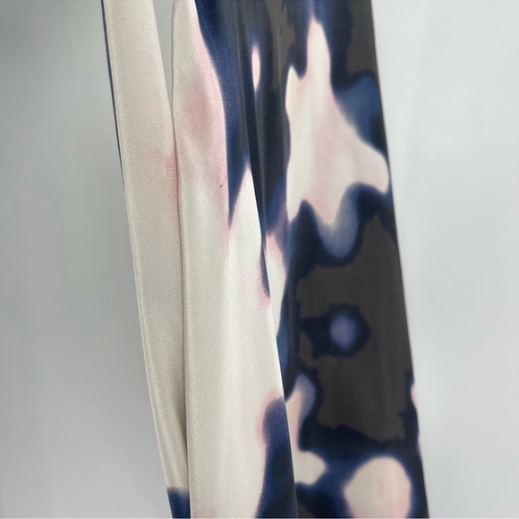 3.1 Phillip Lim Runaway boho abstract print silk backless mini dress size 6 - Picture 13 of 15